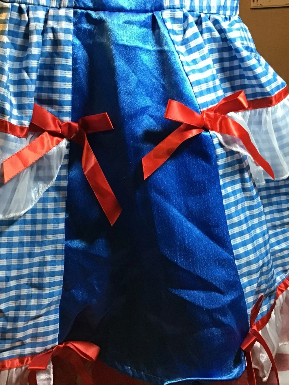 Wizard of oz Dorothy tween halloween costume dress size 6/8